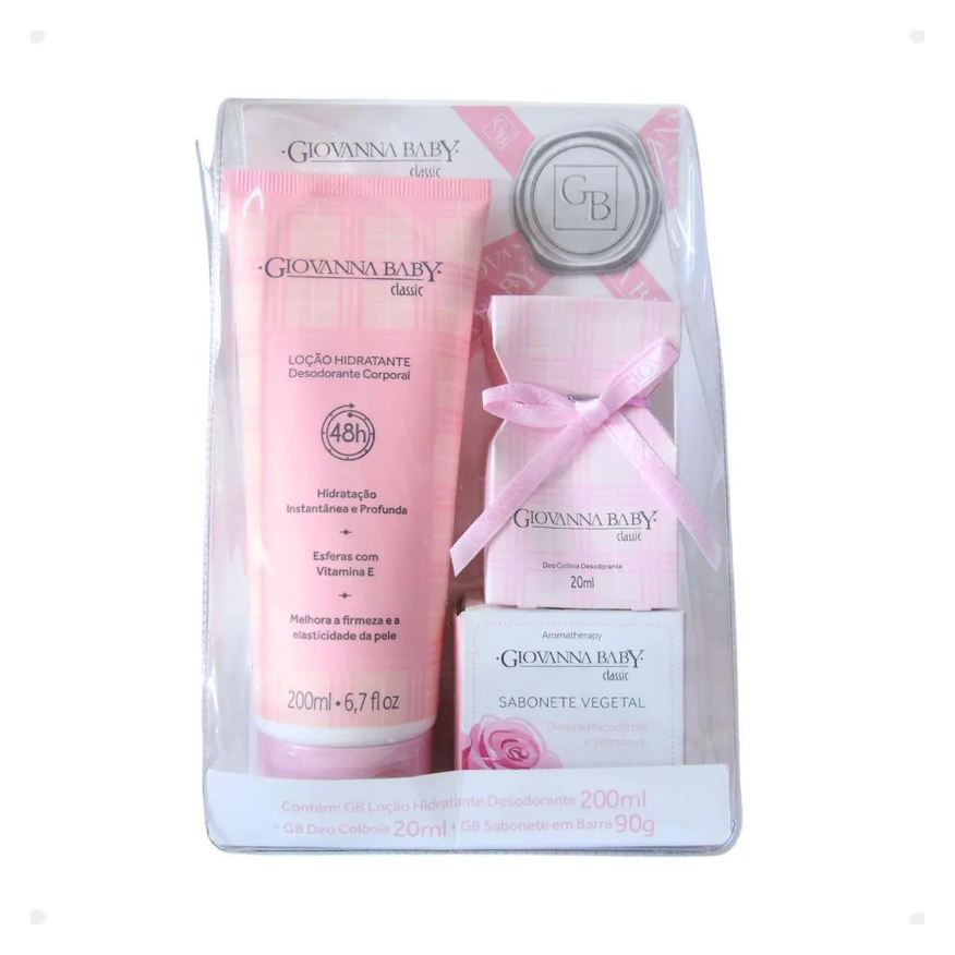 Giovanna Baby Kit Classic com 3