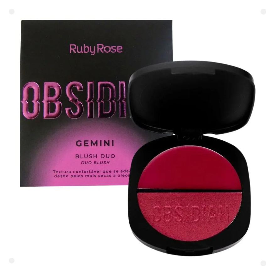 Ruby Rose Blush Duo Obsidian Gemini Og06 7,9g