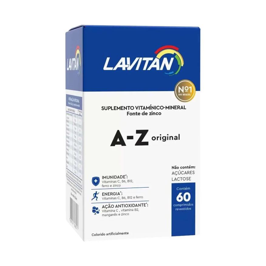 Cimed Suplemento Lavitan a - Z Homem 60 cápsulas
