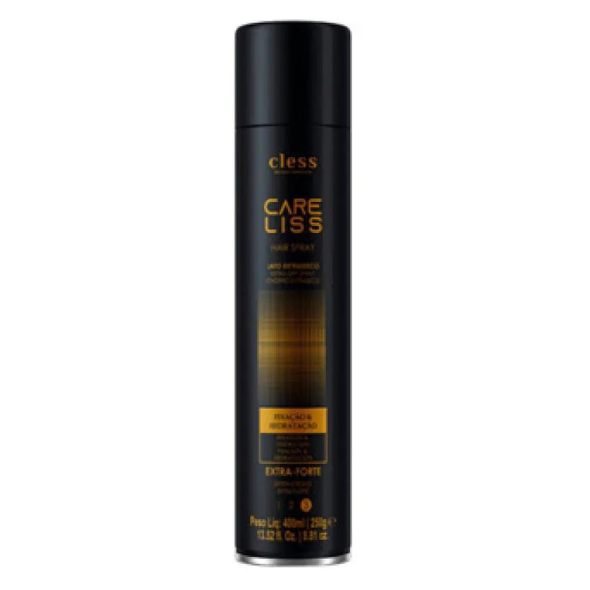 Cless Hair Fixador Extra Forte Care Liss Jato Seco Profissional 400ml
