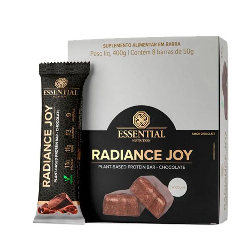 Essential Nutrition Barrinha Chocolate Radiance Joy 400g (8un) U Unica