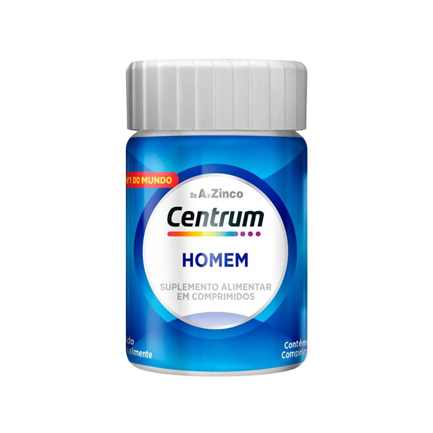 Centrum Polivitaminico Essentials Homem de A a Zinco 30 Comprimidos