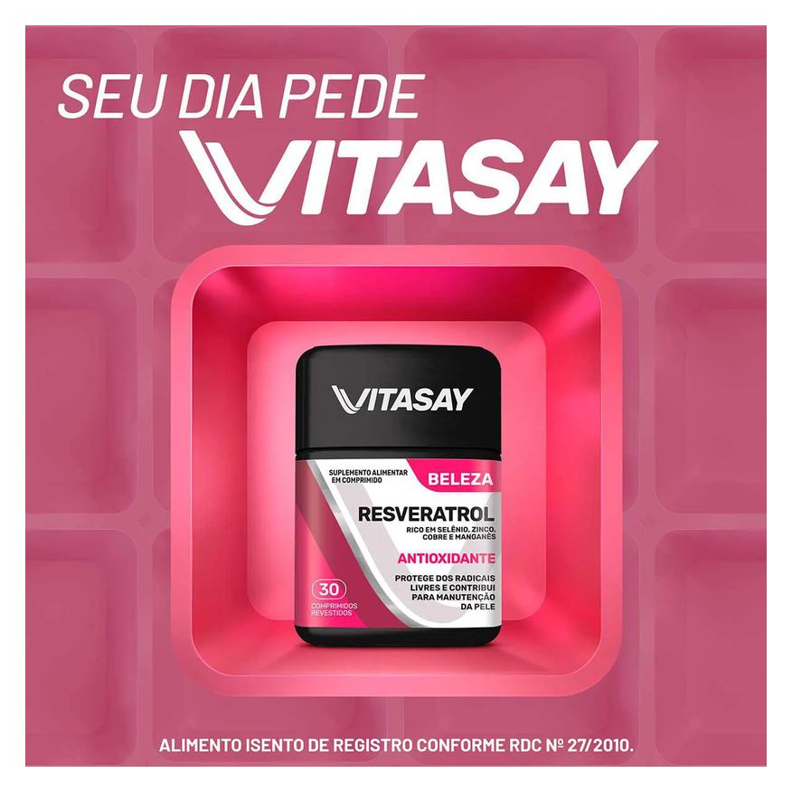 Vitasay Resveratrol 30 comprimidos