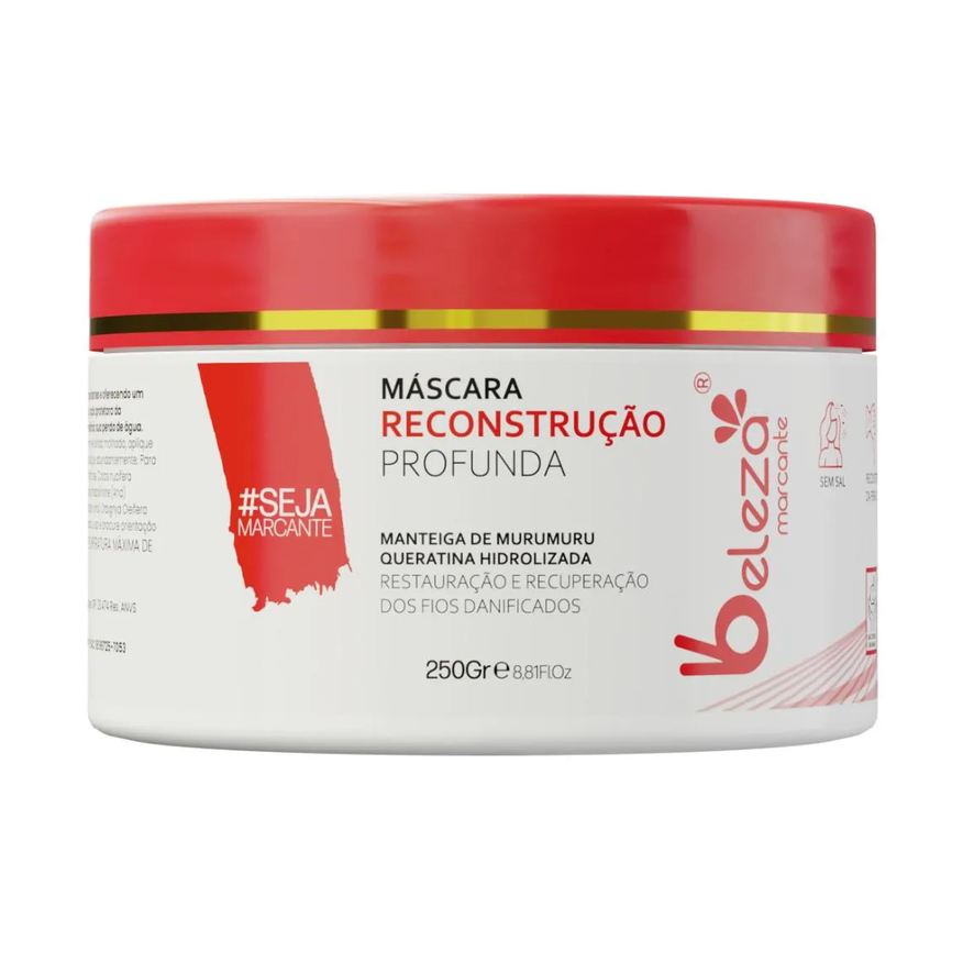 Beleza Marcante Mascara Reconstrução Profunda 250g