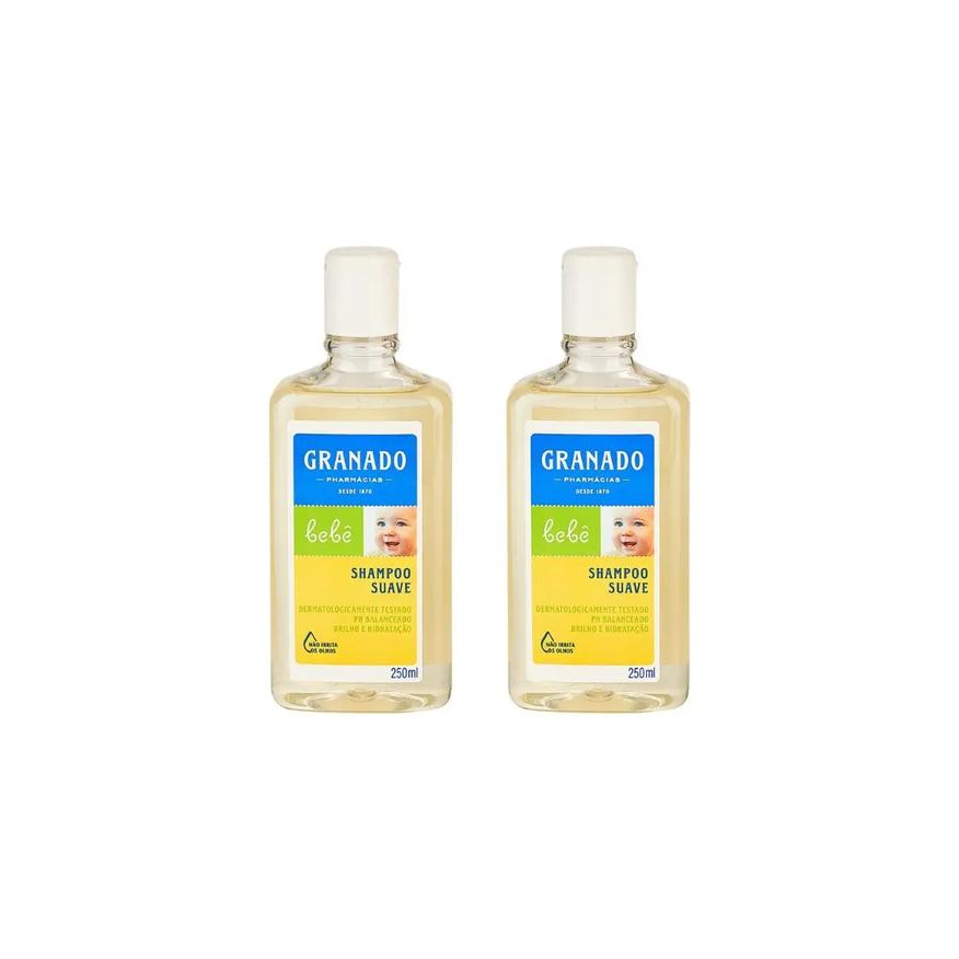 Granado Shampoo Tradicional Limpeza Suave Hipoalergênico 250ml