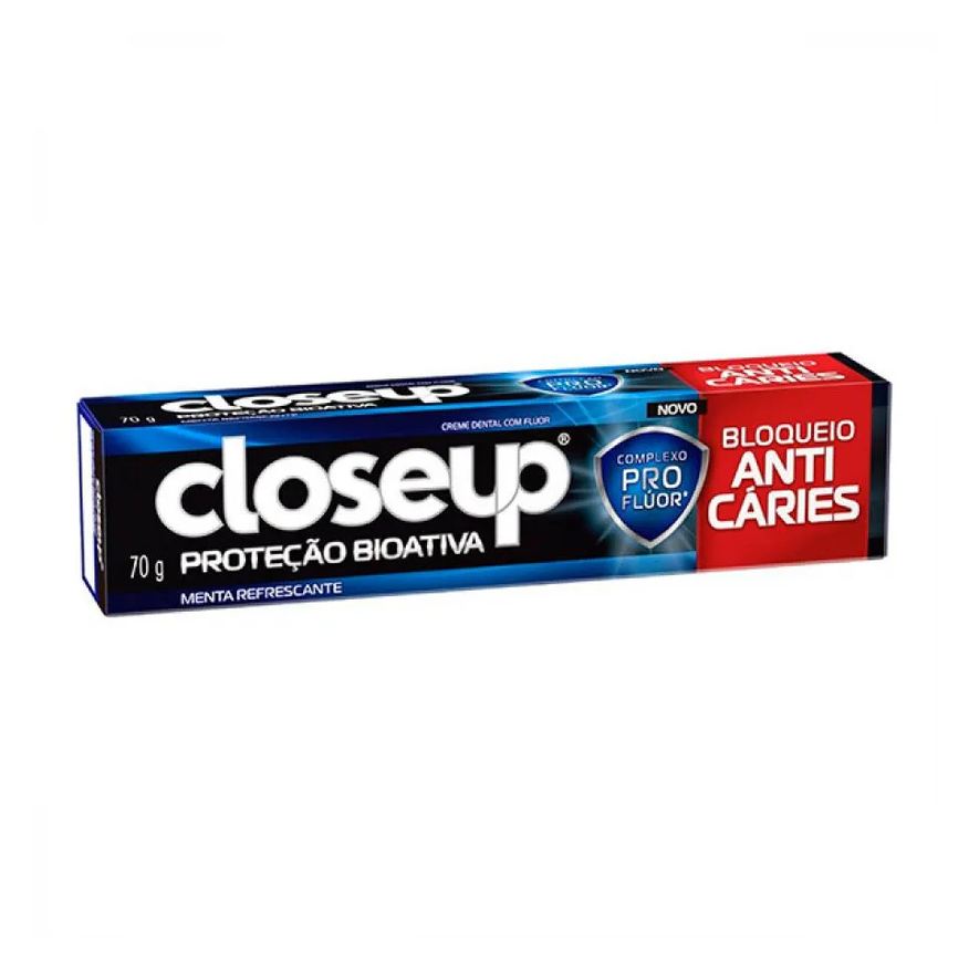 Dental Creme Close Up Proteção Bioativa Bloqueio Anticáries 70g