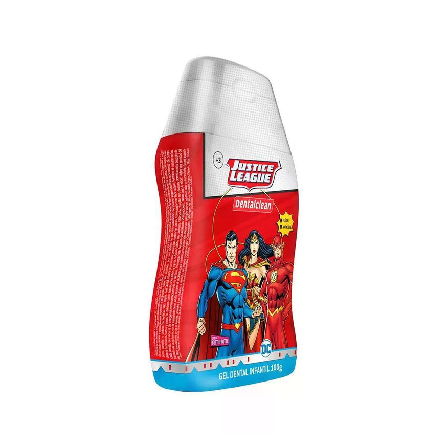 Dentalclean Creme Dental Justice League 100g 0 a 5 Anos Mix