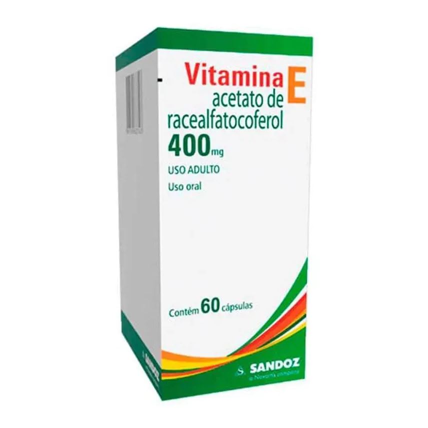 Sandoz Vitamina e 60cps 400mg