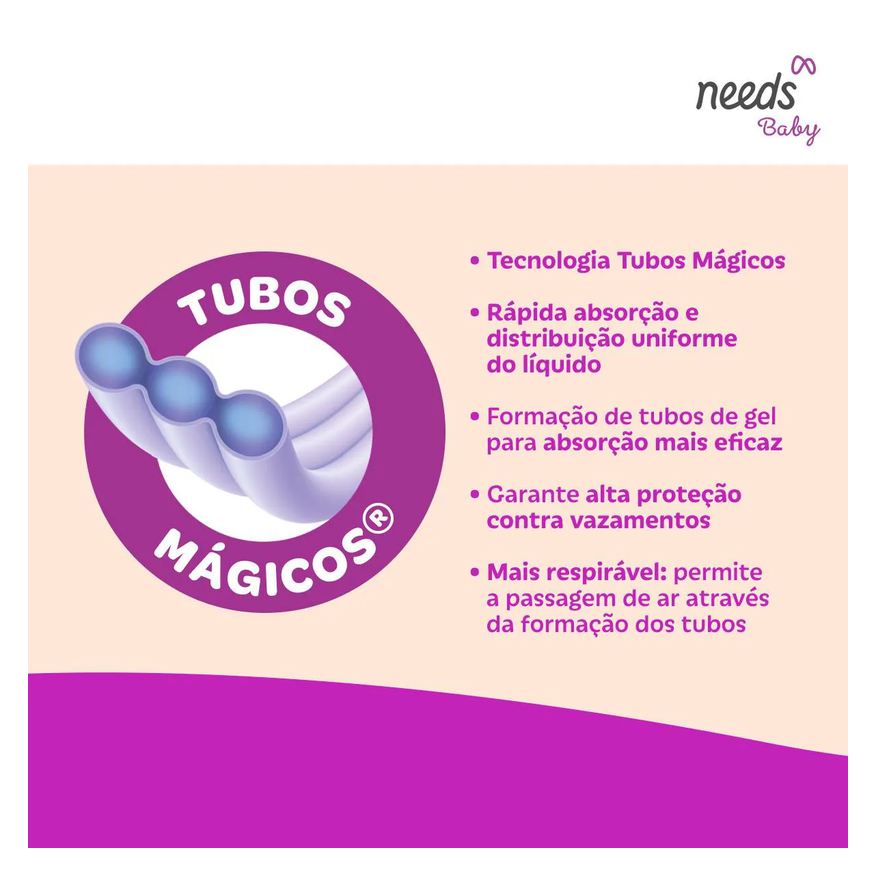 Needs Fralda Baby Ultrasafe XXG 54 Unidades