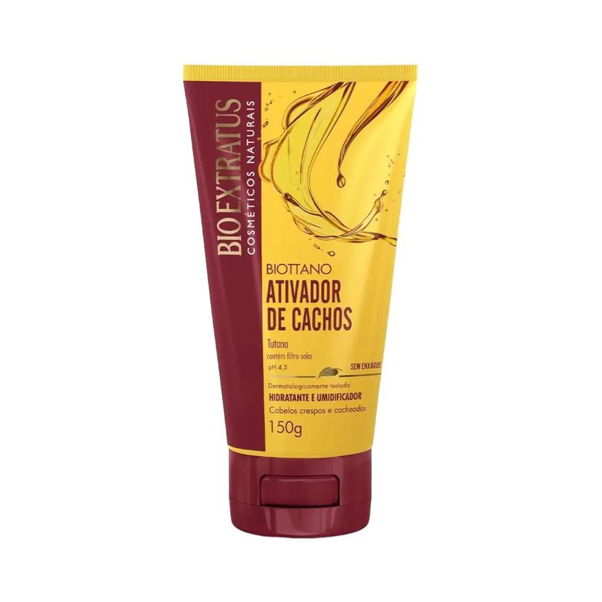 Bio Extratos Biottano Umidificador Ativador de Cachos Tutano 150g Bio Extratus