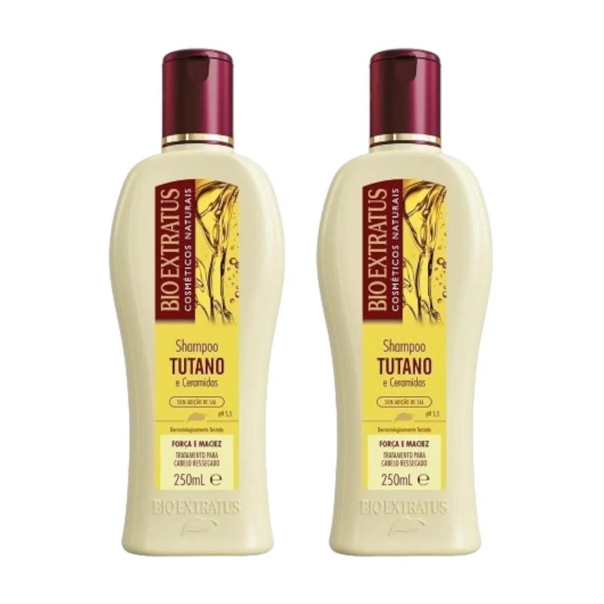Bio Extratus Kit 2 Shampoo Limpeza Suave Tutano 250ml