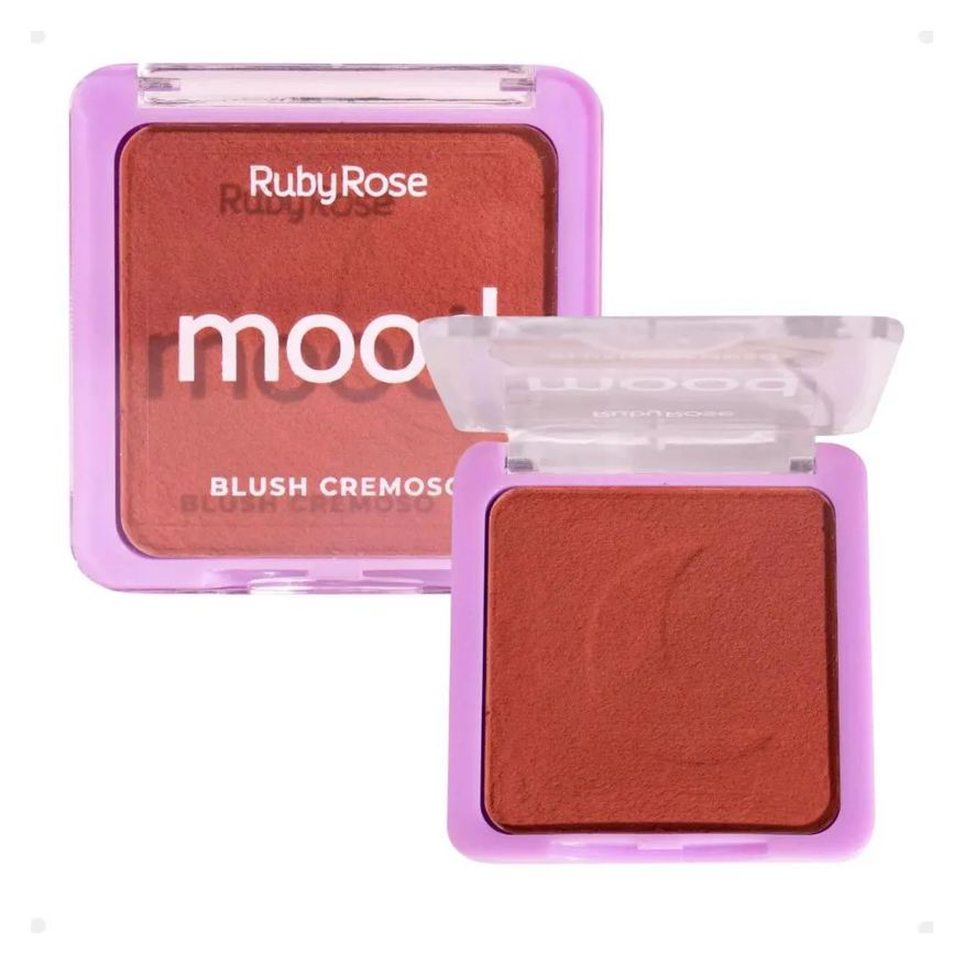 Ruby Rose Blush Cremoso Mood Cb01 Hb-f587-1