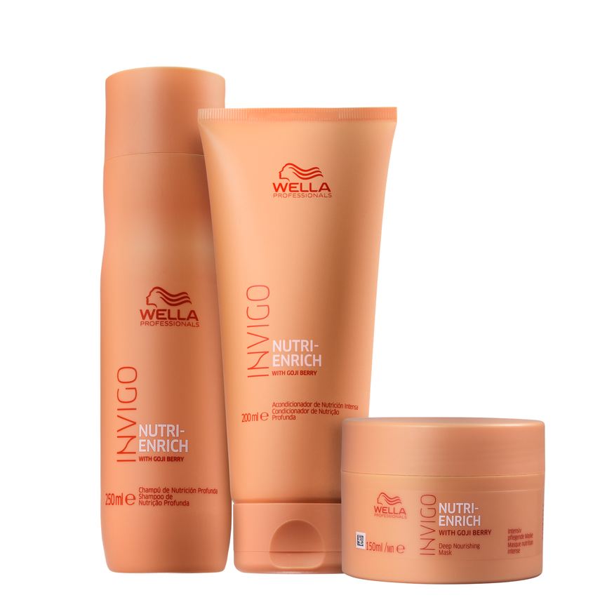 Wella Kit Professionals Invigo Nutri-Enrich Trio (3 Produtos)
