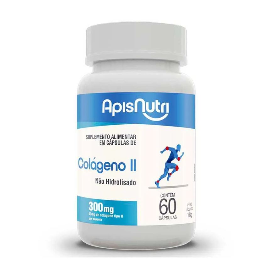 Apisnutri Colageno Ii Não Hidrolisado com 60caps