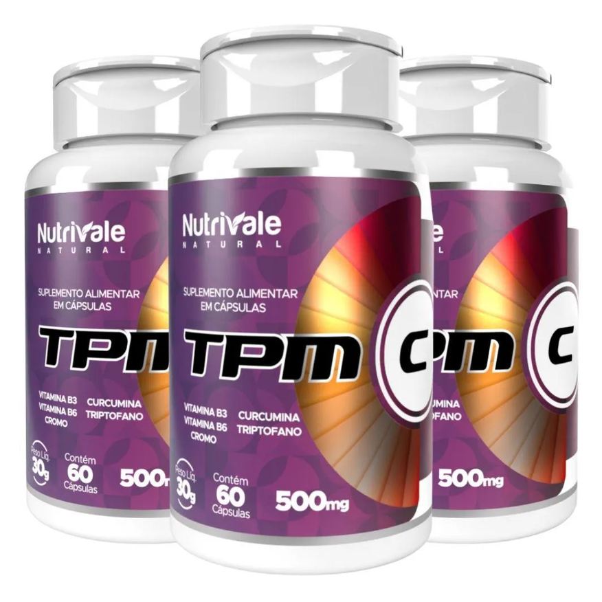 Nutrivale Kit 3x Tpm-c 60 cápsulas
