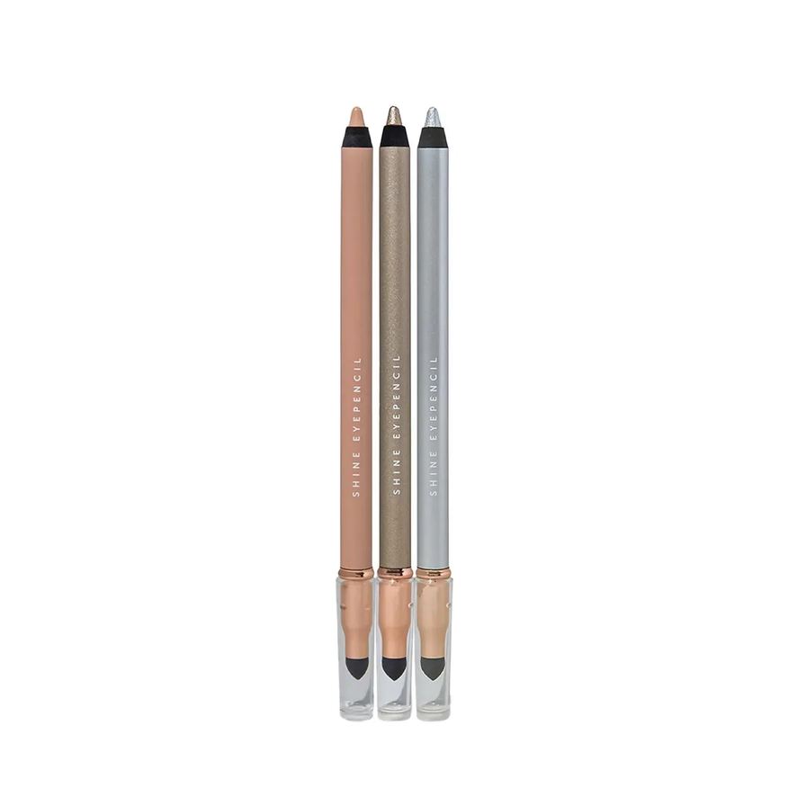 Océane Kit Shine Eye Pencil 4you Nude Golden e Silver (3 Produtos)