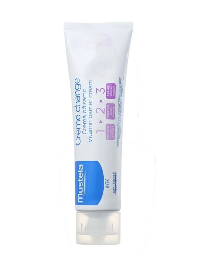 Mustela Creme para Assadura Bébé Vitaminado Preventivo 110g