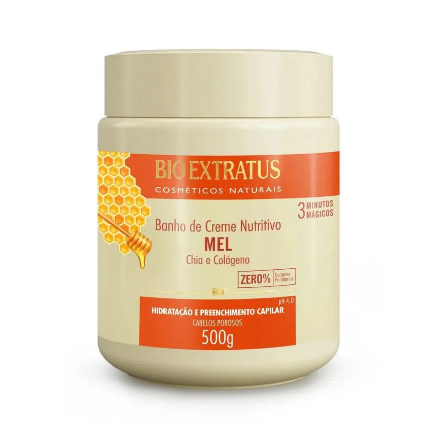 Bio Extratus Banho de Creme Mel Nutritivo 500g