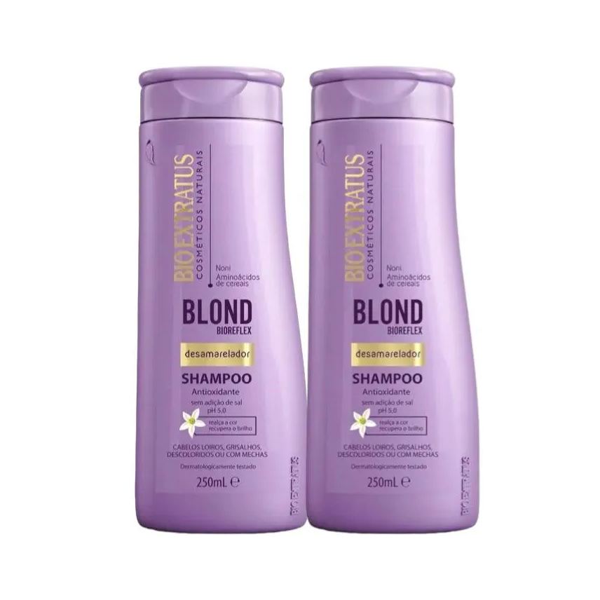 Bio Extratus Kit 2 Shampoo Desamarelador Blond Bioreflex 250ml