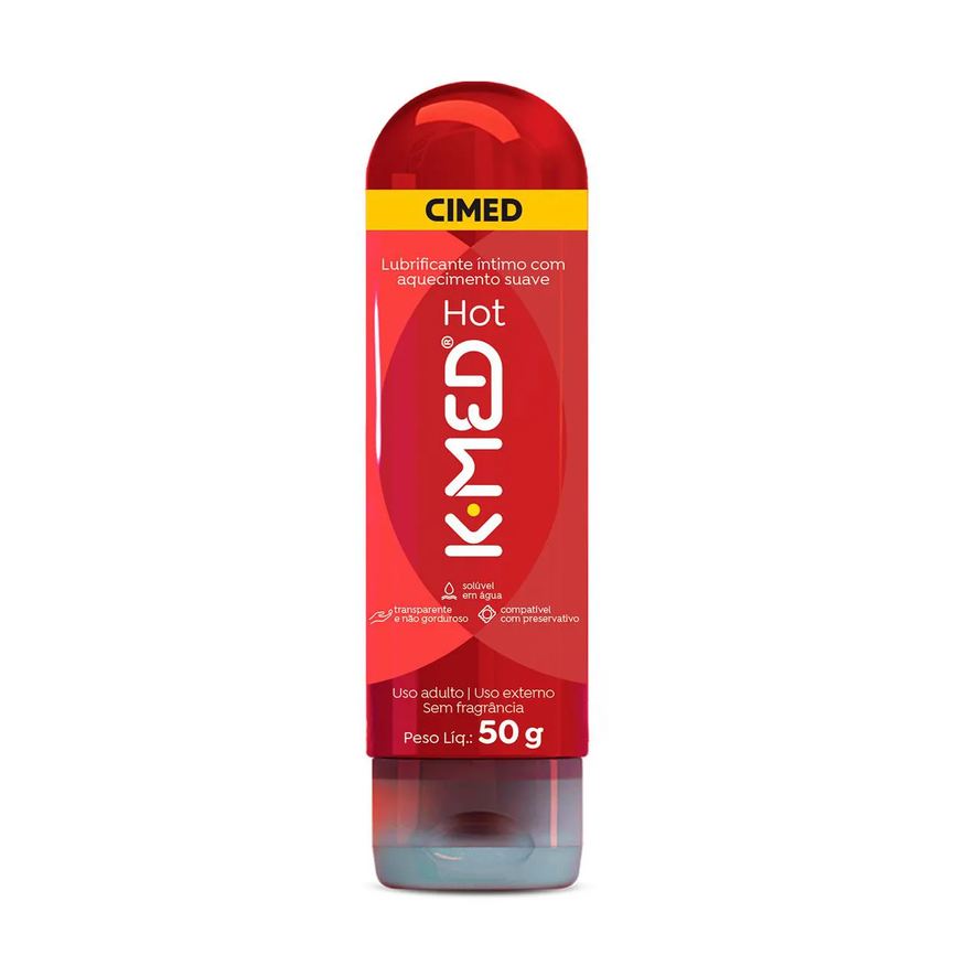 K-Med Gel Lubrificante Íntimo Hot 50g