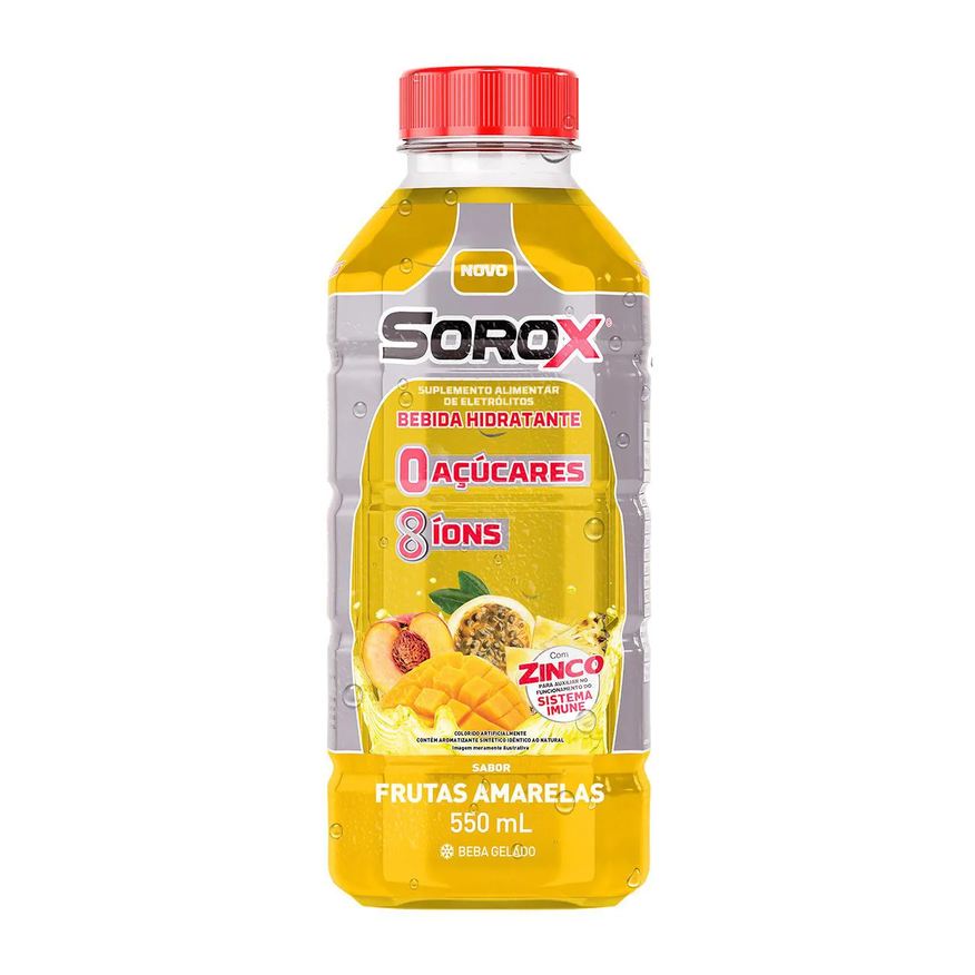 Sorox Isotônico Frutas Amarelas 550ml