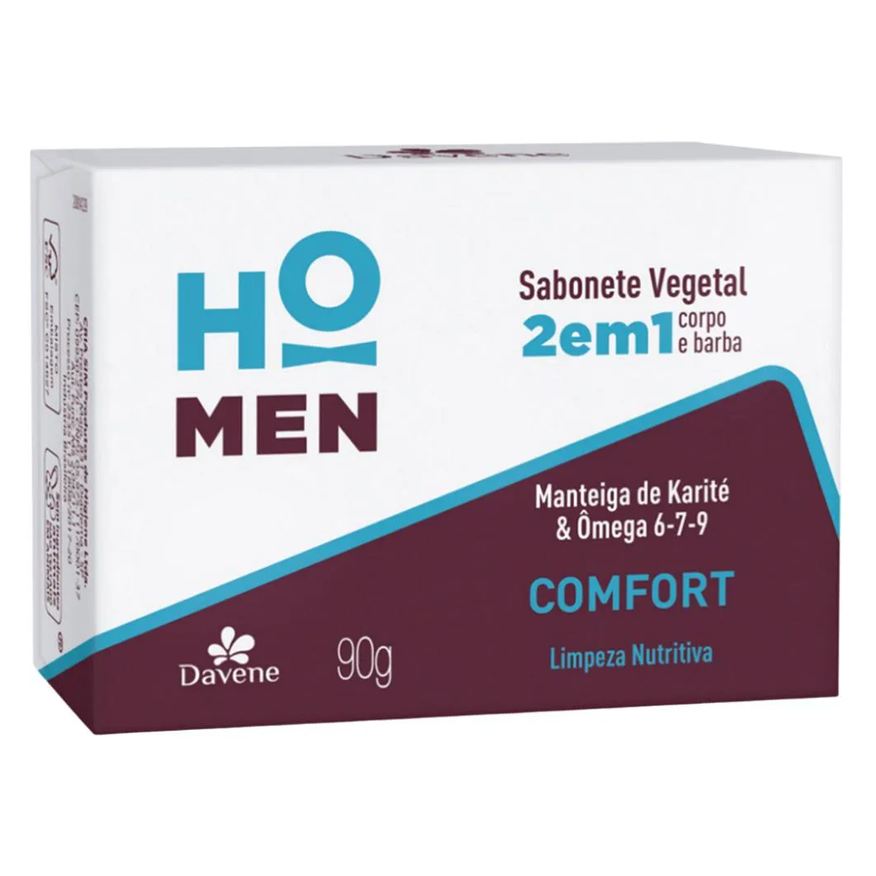 Davene Sabonete Ho Men Corpo e Barba Comfort 90g