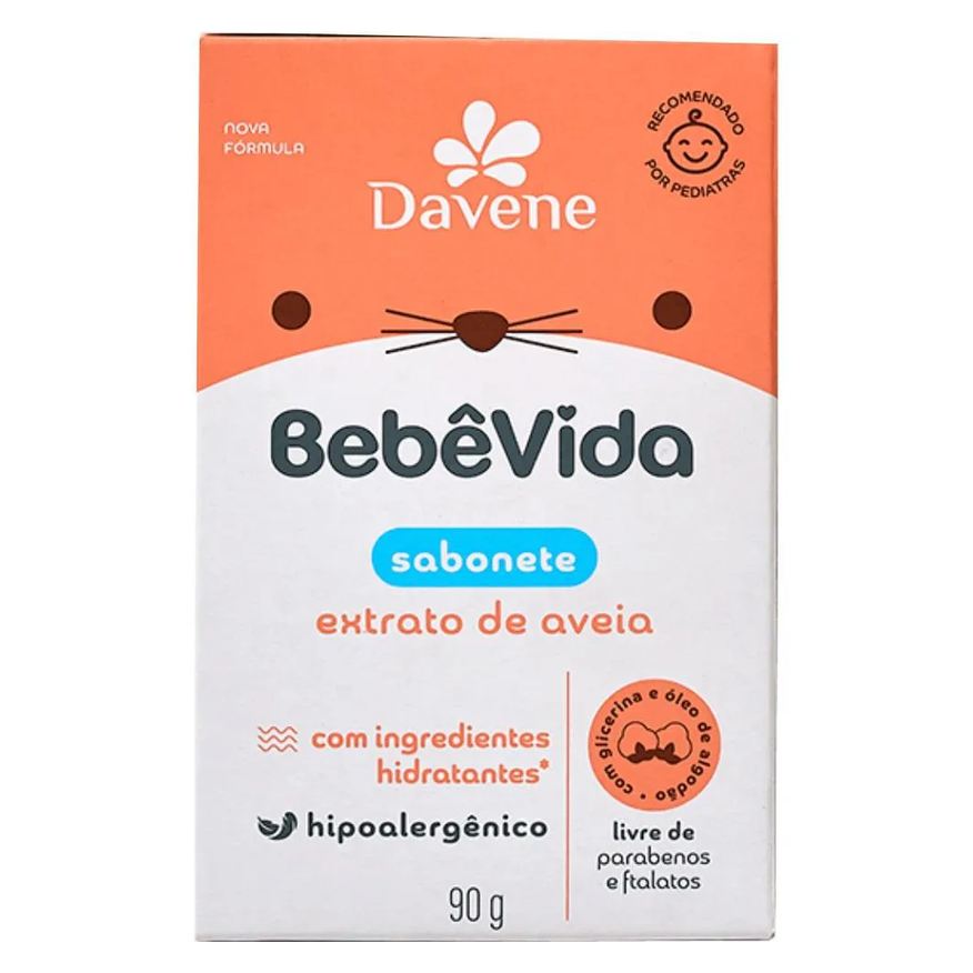 Davene Bebe Vida Sabonete Vegetal Dermoprotetor 90g