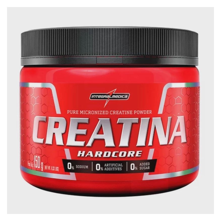 Integralmedica Creatina Hardcore 150g Frutas Vermelhas