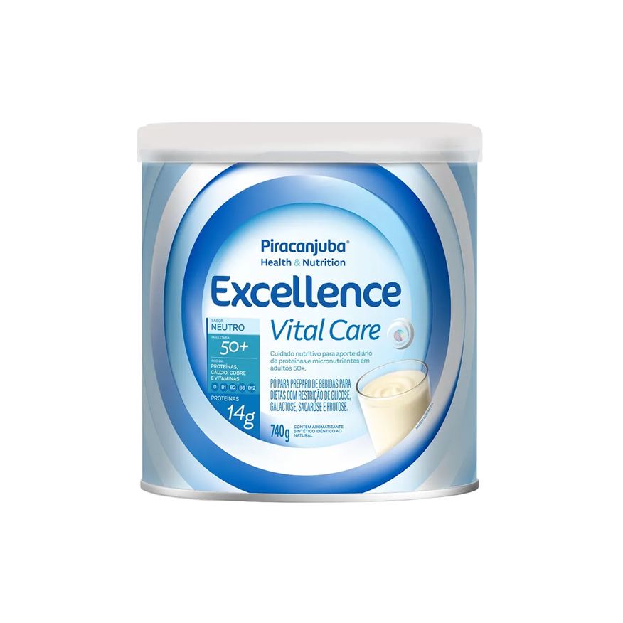 Alimentar Suplemento Piracanjuba Excellence Vital Care 740g