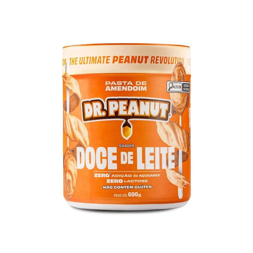 Amend Pasta de Amendoim Doce de Leite com Whey Protein Dr. Peanut 600g