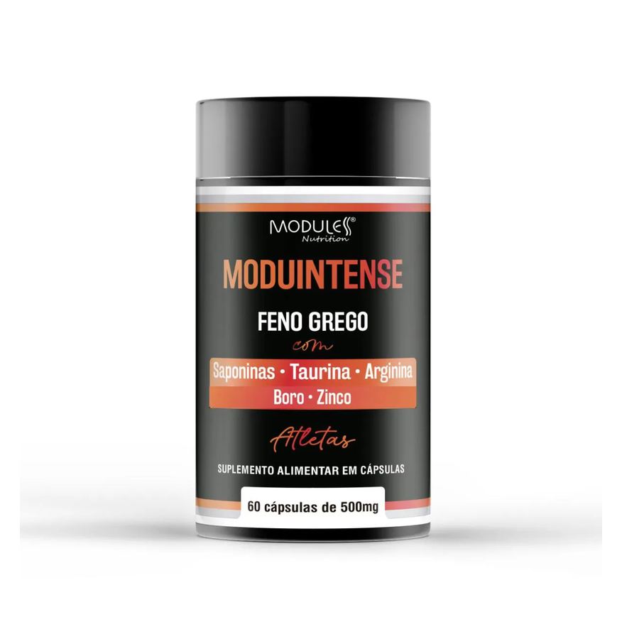 Feno Moduintense Grego + Taurina + Arginina + Boro + Zinco 60caps Moduless sem Sabor