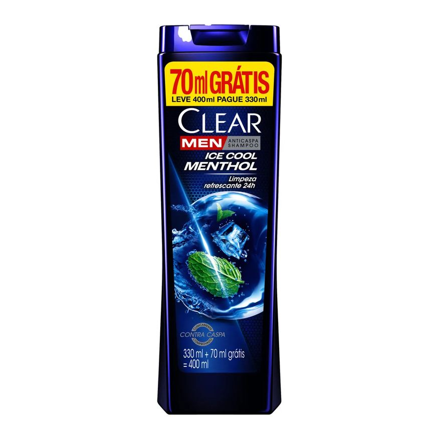 Clear Shampoo Men 400ml Ice Cool Men