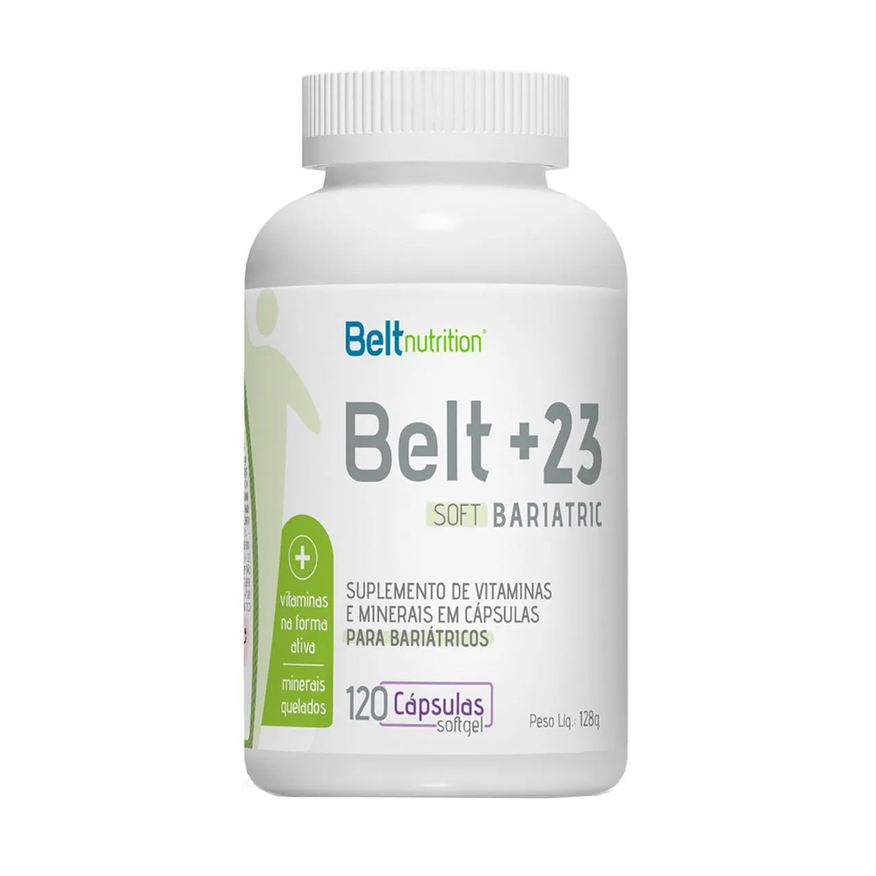 Belt Polivitamínico Nutrition Belt +23 Bariatric Soft 120 cápsulas softgel