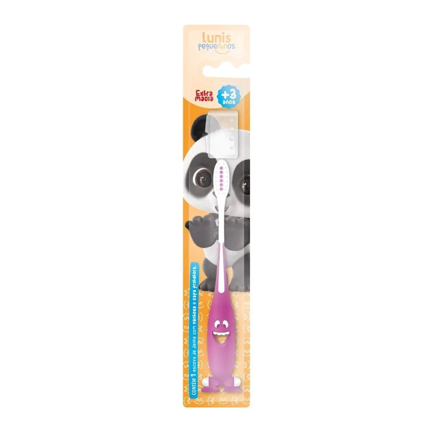 De Escova Dente Lunis Pequeninos Extra Macia 1 Unidade