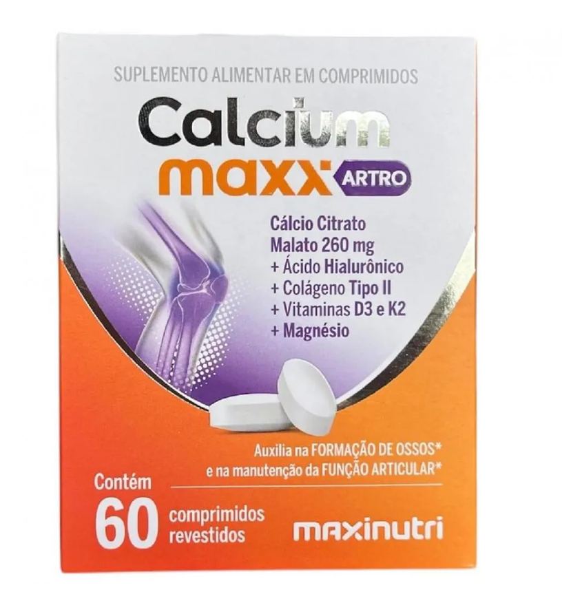 Maxx Calcium Artro (60 Comp) – Maxinutri