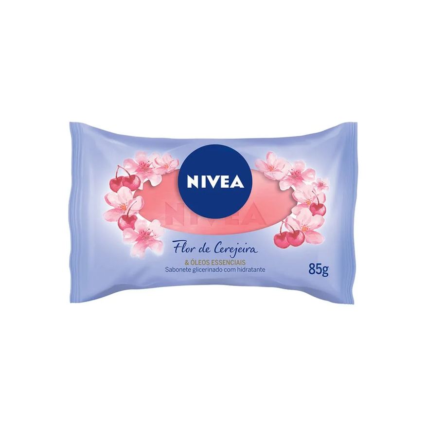 Nivea Sabonete Em Barra Flor De Cerejeira E Óleos Essenciais 85g