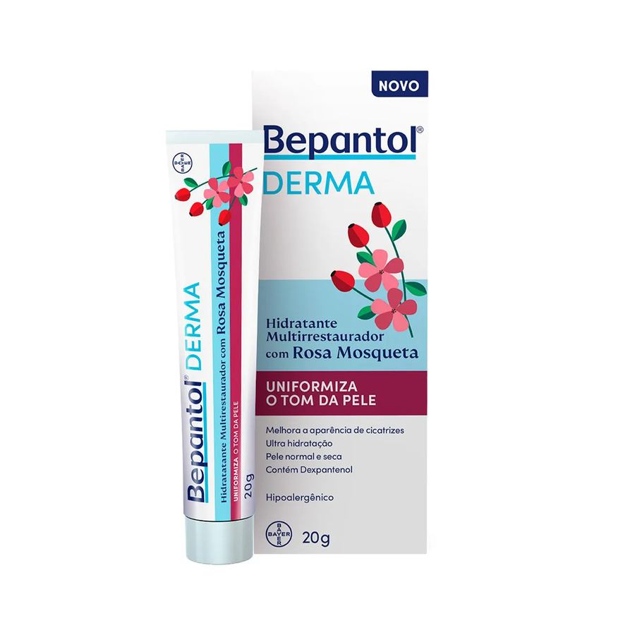 Bepantol Hidratante Multirrestaurador com Rosa Mosqueta Derma 20g