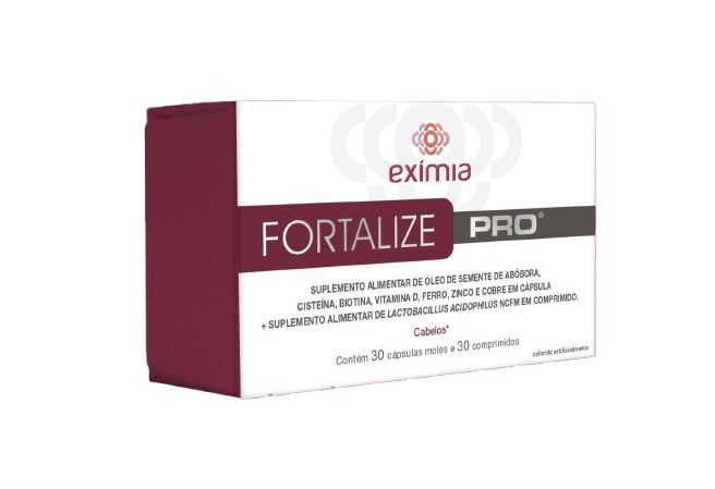 Fortalize Eximia Pro 30 Cápsulas Moles e 30 Comprimidos