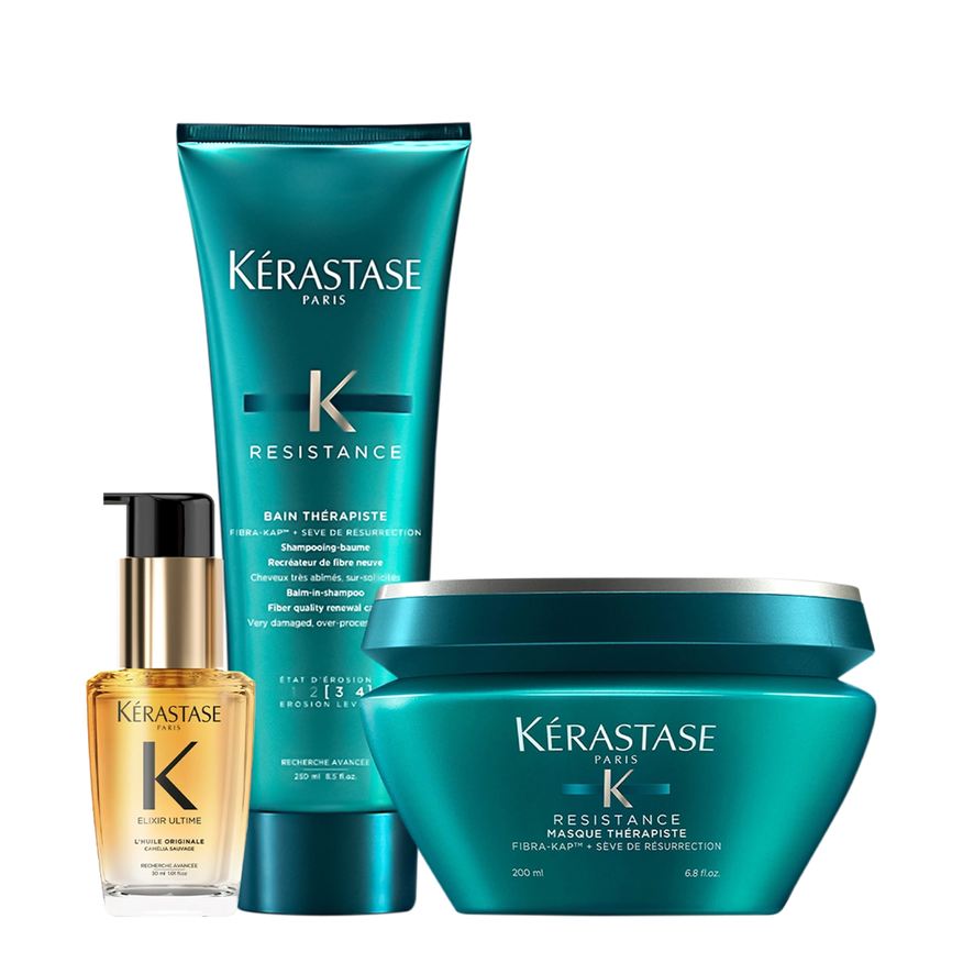 Kerastase Kit Kérastase Résistance Elixir Ultime L’Huile Originale (3 Produtos)