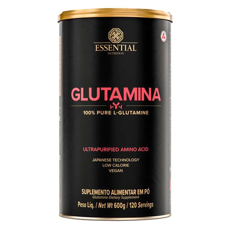 100% Glutamina Pura – Lata 600g – Essential Nutrition