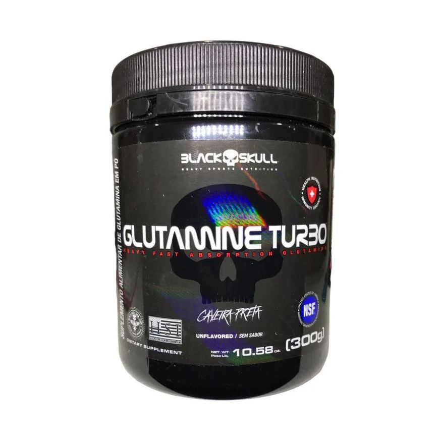 Black Skull Glutamina Turbo 300g