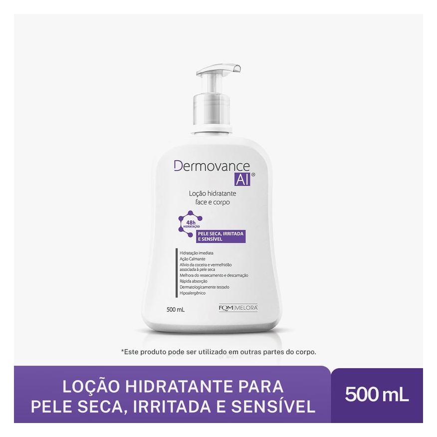 Dermovance Loção Corporal AI Hidratante 500ml