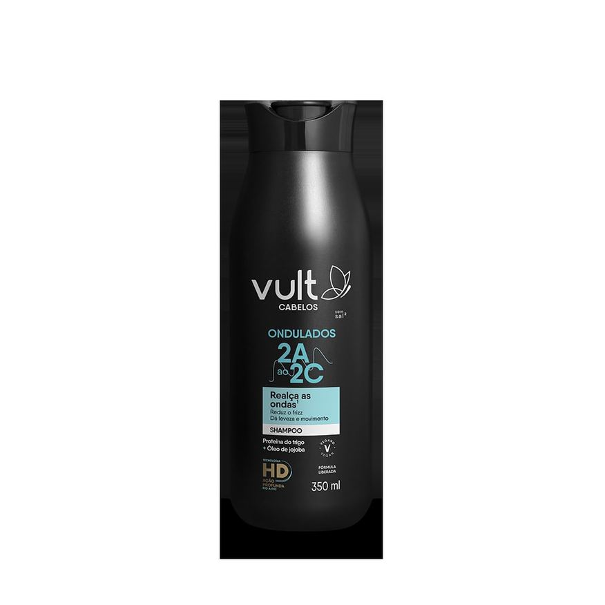 Vult Cabelo Shampoo Vult Ondulados 2A a 2C 350ml