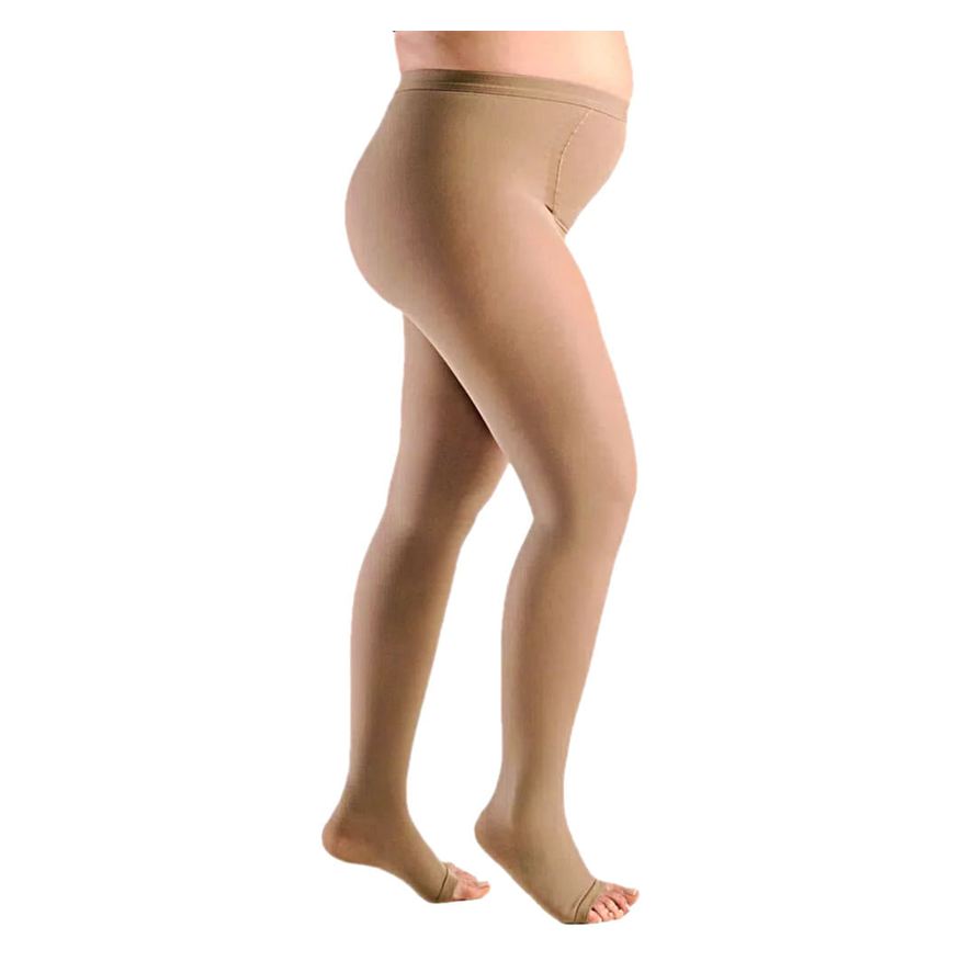 Sigvaris Meia-Calça Materna 30-40mmHg Aberta Bege - Tamanho M2
