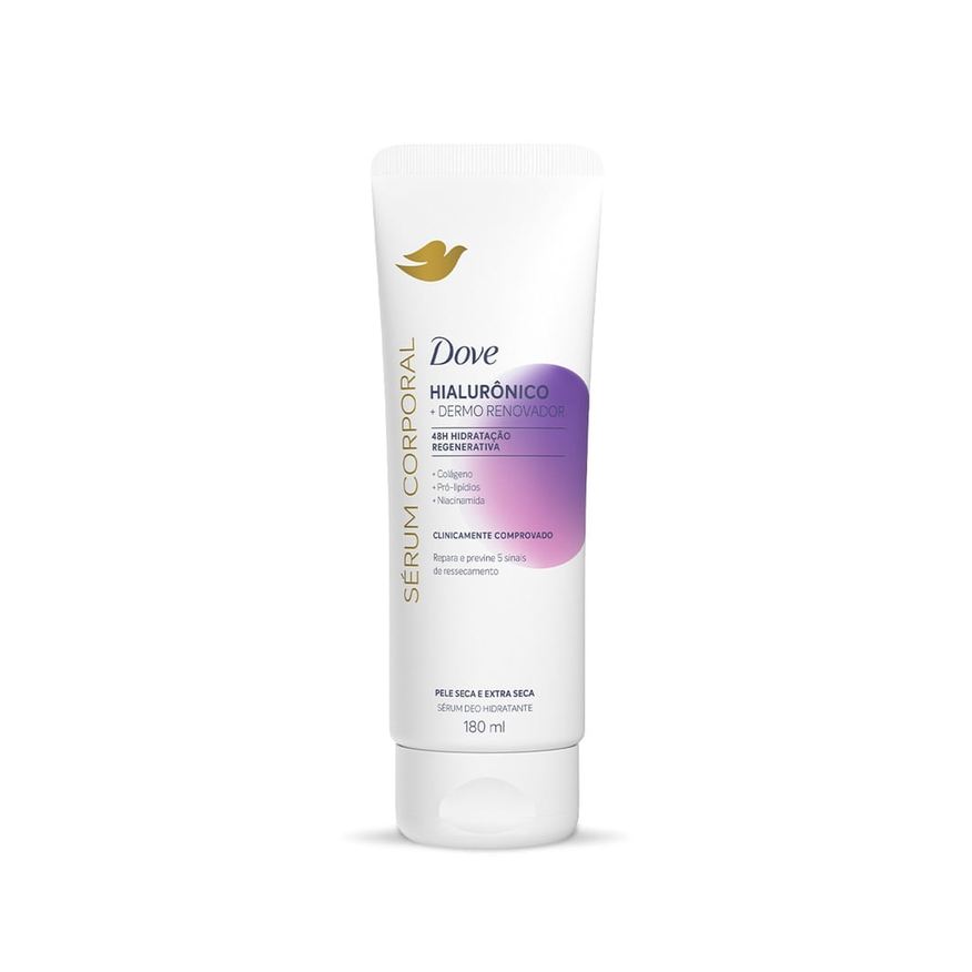 Dove Sérum Corporal com Ácido Hialurônico Dermo Renovador 180ml