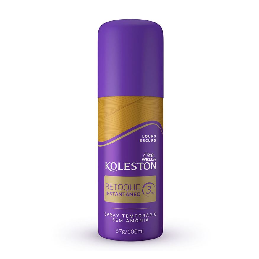 Koleston Tintura Retoque Instantaneo Cor Louro Escuro Spray 100ml