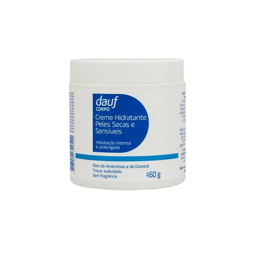 Dauf Creme Hidratante Corporal Pele Seca E Sensível 450g