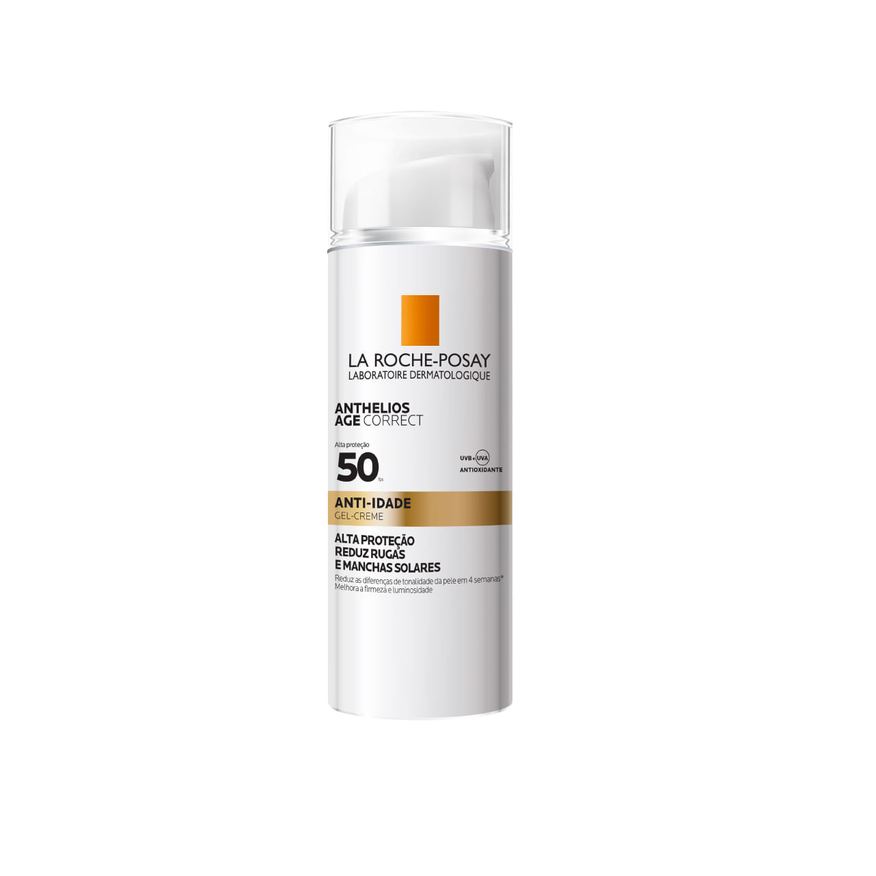 Anthelios Protetor Solar Facial La Roche-Posay Age Correct Anti-idade FPS50 Gel Creme 50g