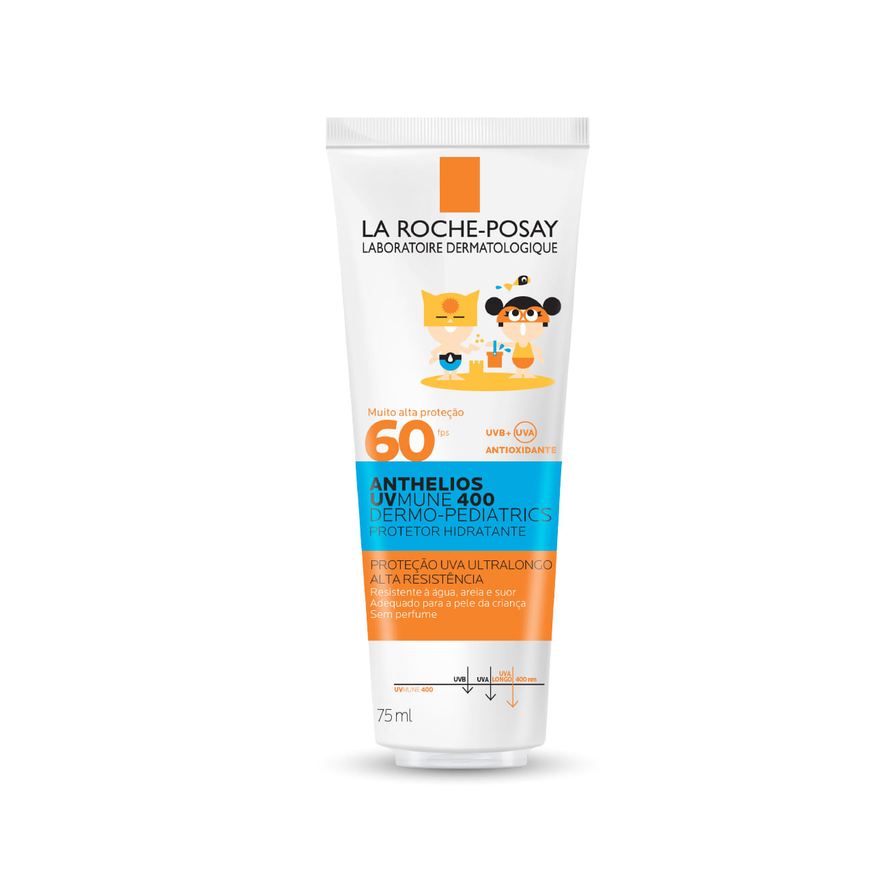 Anthelios Protetor Solar La Roche-Posay UVmune 400 FPS60 Dermo-Pediatrics 75ml