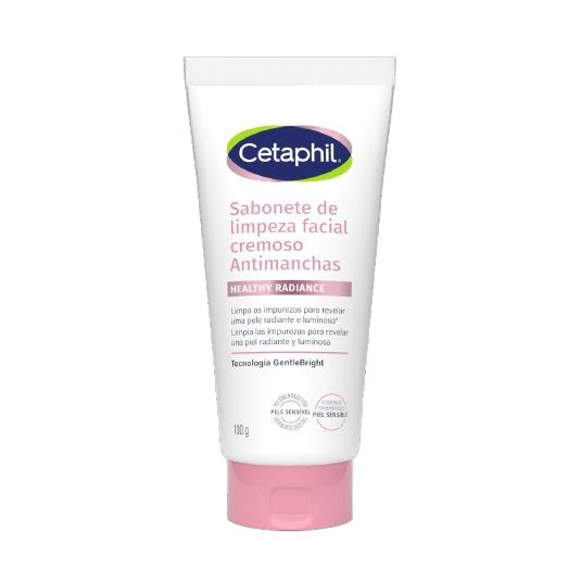Cetaphil Sabonete Facial Healthy Radiance Cremoso Antimanchas 100g